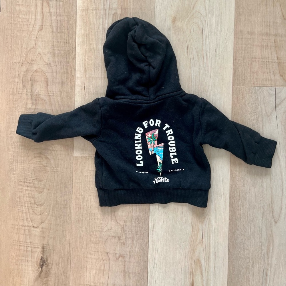 Little Trouble “Looking For Trouble” Infant Hoodie